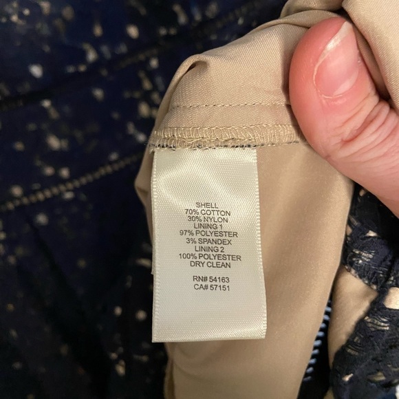 Eliza J Lace Bell Sleeve Fit & Flare‎ Dress Boat Neck Lined Navy Blue Size 8 - Picture 7 of 7